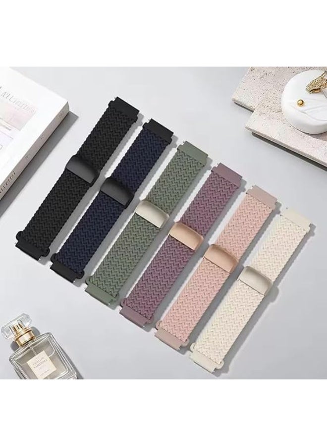 فكرة حزام سيليكون نايلون مضفر رسمي مقاس 22 مم لساعة Huawei Watch GT6 46 مم | GT6 Pro | GT5 46 مم | GT4 | GT2 GT3 46 مم | Watch 4/4 Pro | Watch 3/3 Pro | GT3 | GT3 Pro | GT Runner - Image 5